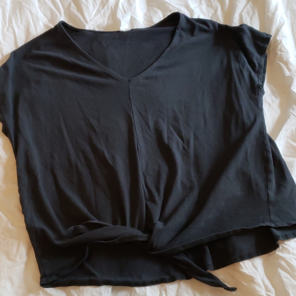 Gray Pact tie front top large